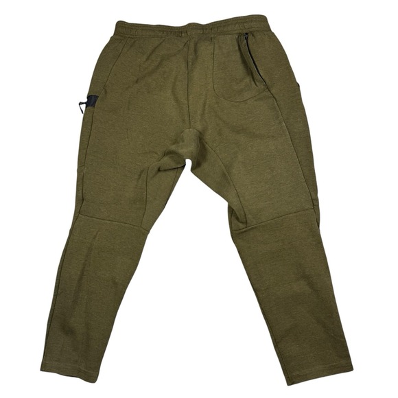 Nike Tech Fleece Sweatpants Mens Large‎ Pack Olive Pants Sportswear 805218 330 - Picture 4 of 12